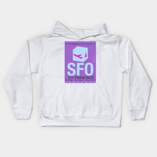 SFO violet Kids Hoodie